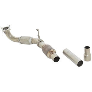 Friedrich Motorsport 76 mm Downpipe 200-Cellers Sportskatalysator VW Golf VI R Med Firehjulstrekk